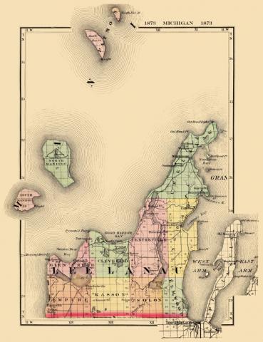 Leelanau Map