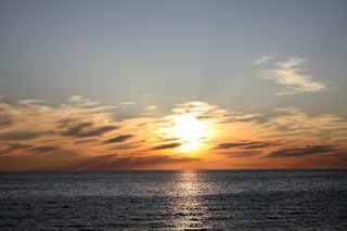 Sunset at Empire Beach